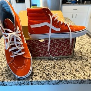 Lightly worn high top vans